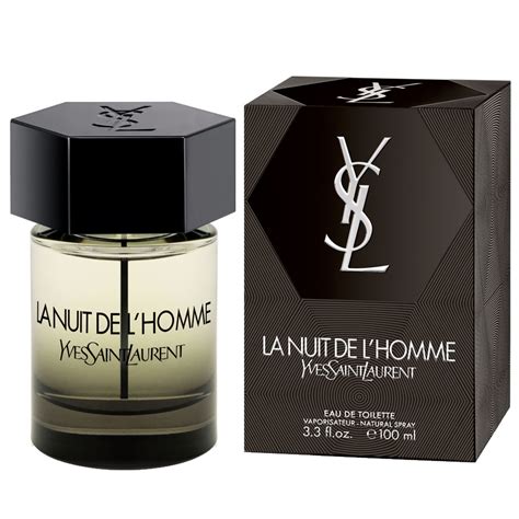 ysl l homme la nuit edt 100 ml|la nuit de l'homme intense.